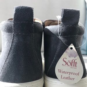 Sofft waterproof leather sneaker boots